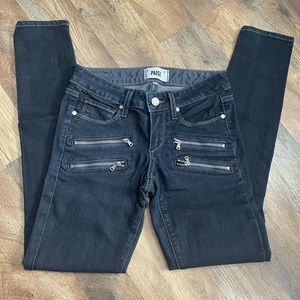 PAIGE Edgemont skinny jean dark wash